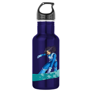 Manga Snowboarder Girl 532 Ml Water Bottle