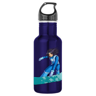 Manga Snowboarder Girl 532 Ml Water Bottle