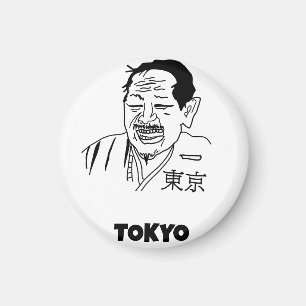 Manga Tokyo Japan  Magnet