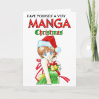 Manga University's 2021 Manga Christmas Card
