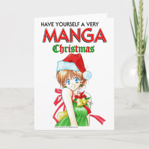 Manga University's 2021 Manga Christmas Card