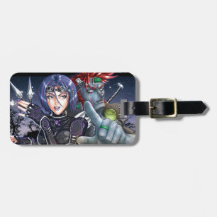Manga Warriors Luggage Tag