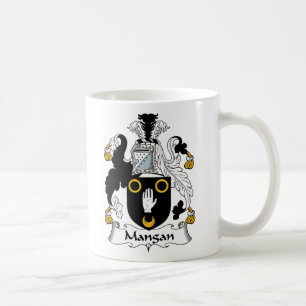 Mangan Family Crest Coffee Mug