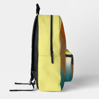 Manganese Printed Backpack