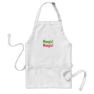 Mangia! Eat- Italian Standard Apron