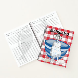 Mangiamo Italian Nonna Recipes Notebook