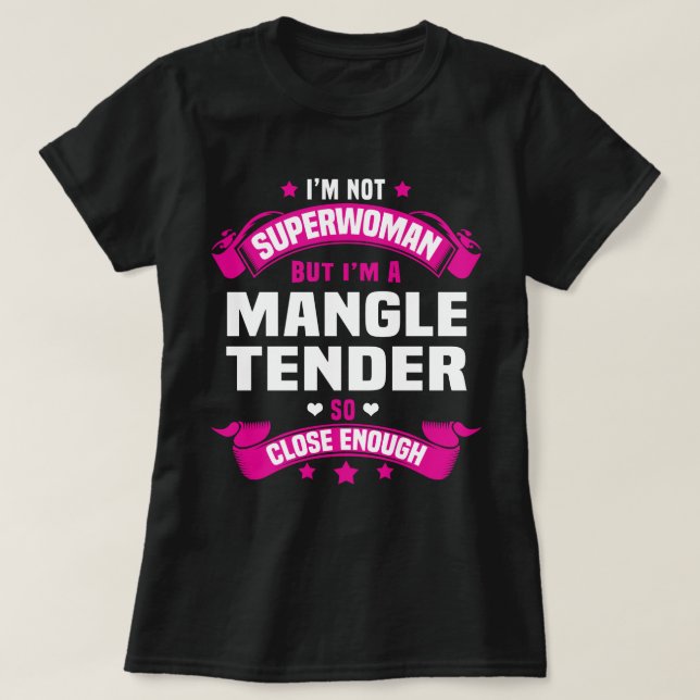 Mangle Tender T-Shirt (Design Front)