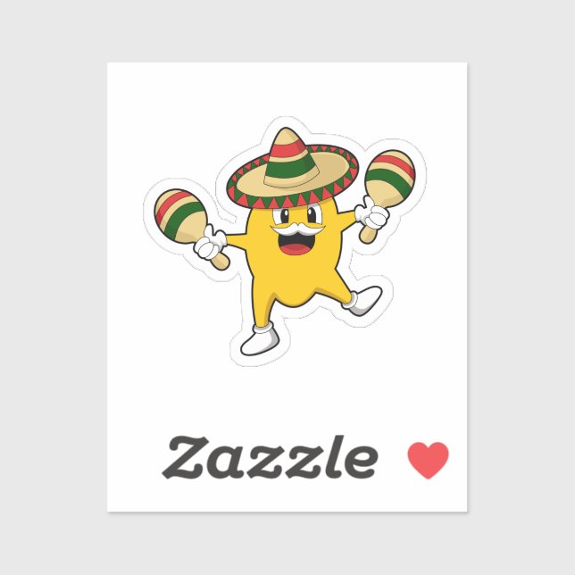 Mango as Musician with Maraca (Sheet)