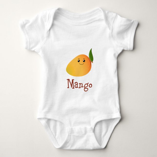 Mango Baby Bodysuit (Front)