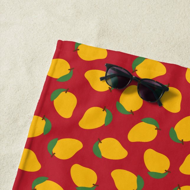 Mango Beach Towel (In Situ)