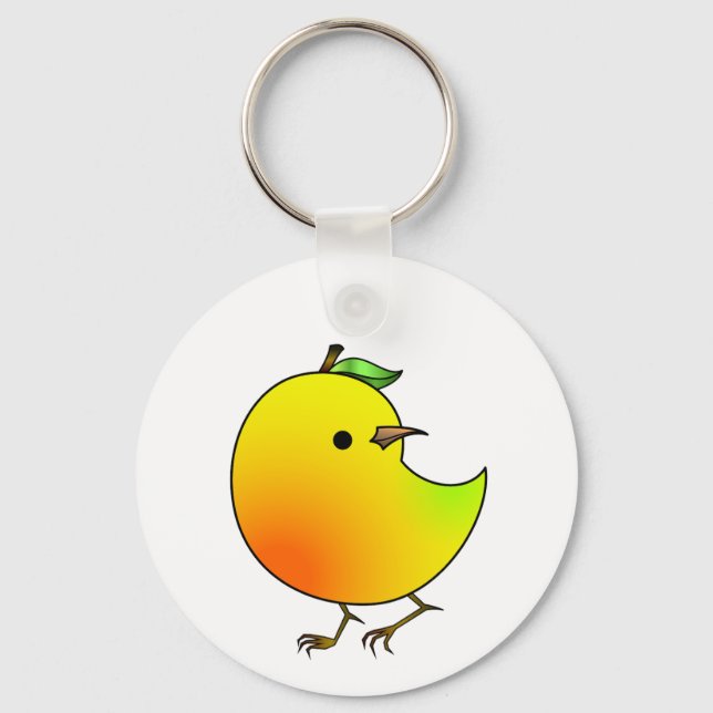 Mango bird  key ring (Front)