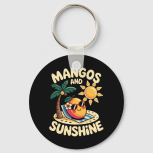 Mango Design For Men Women Vegan Mango Lover Mango Key Ring
