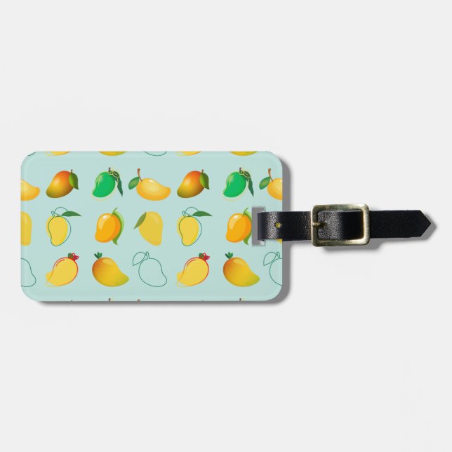 Mango Fresh Luggage Tag (Front Horizontal)