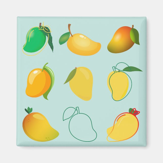 Mango Fresh Magnet (Front)