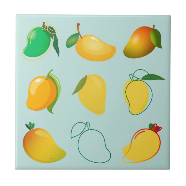  Mango Fresh Tile (Front)