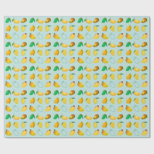 Mango Fresh Wrapping Paper