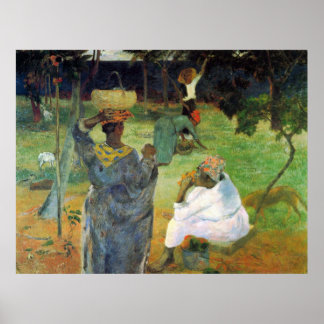 Mango Fruit by Eugène Henri Paul Gauguin Poster