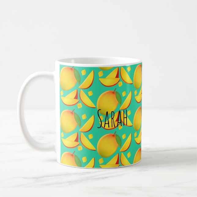 Mango Fruit Coffee Mug (Left)