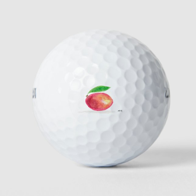 Mango fruit golf balls (Front)