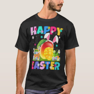 Mango Fruit   Happy Easter Bunny Mango Easter Sund T-Shirt