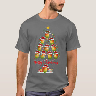 Mango Fruit Lover Xmas Matching Santa Mango Christ T-Shirt