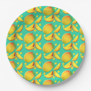 Mango Fruit Paper Plate