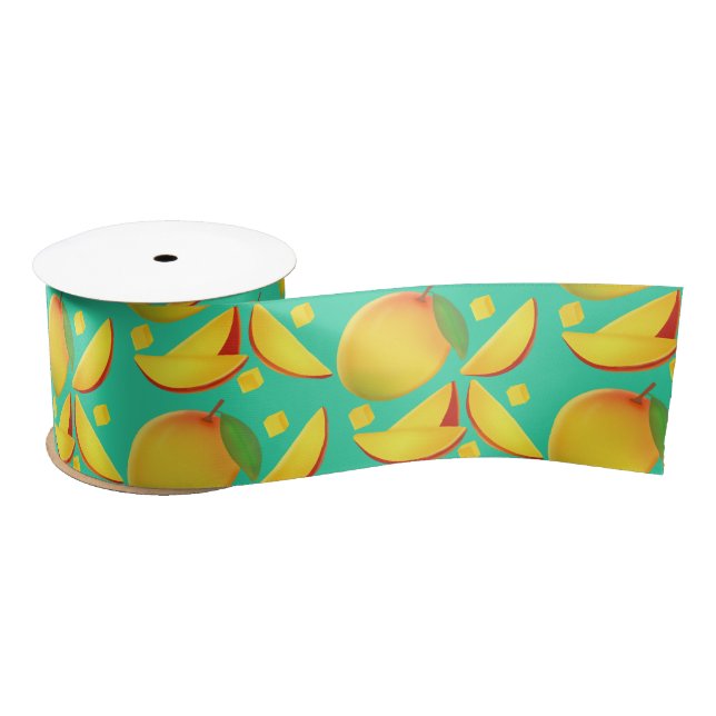 Mango Fruit Satin Ribbon (Spool)