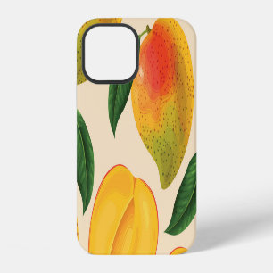 Mango Fruit Seamless Pattern iPhone 12 Case