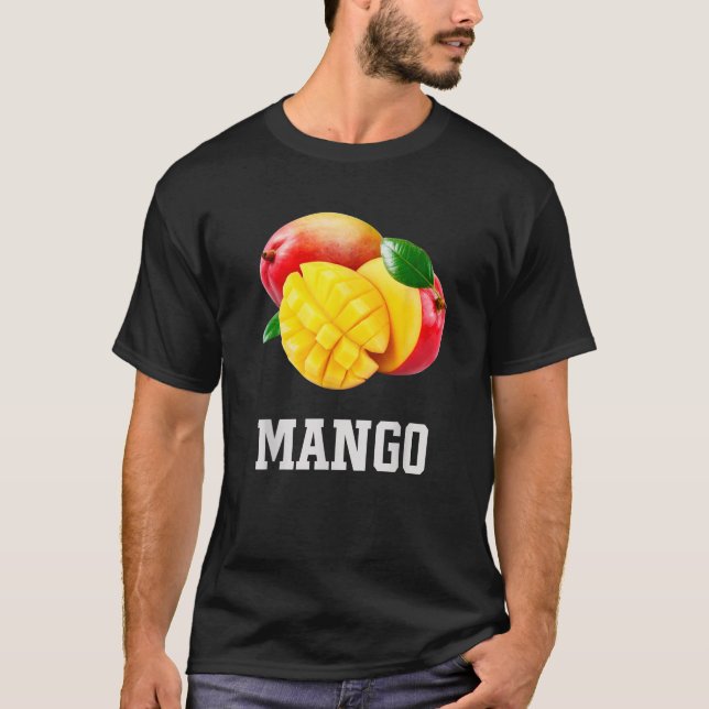 Mango Fruit  Tropical Exotic Fruit Family Costume  T-Shirt (Front)