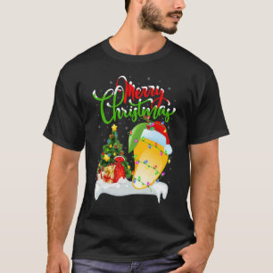 Mango Fruit   Xmas Decorations Santa Mango Christm T-Shirt