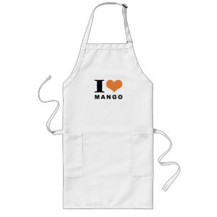 Mango lover long apron
