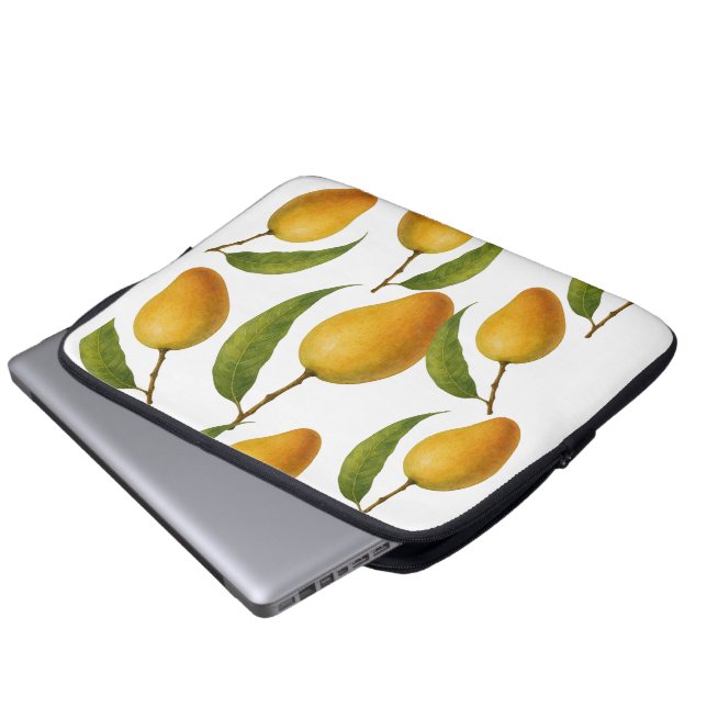 Mango Madness Sweet, Juicy and Trendy. Laptop Sleeve (Front Bottom)