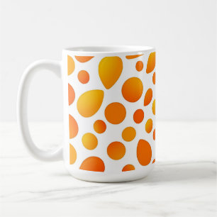 Mango Pattern Vibrant Tropical Fruits Coffee Mug