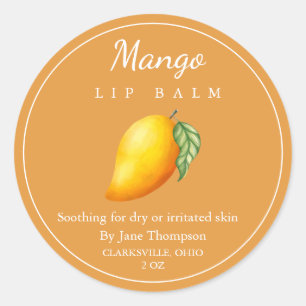 Mango Salve / balm Label