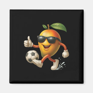 Mango Soccer Magnet