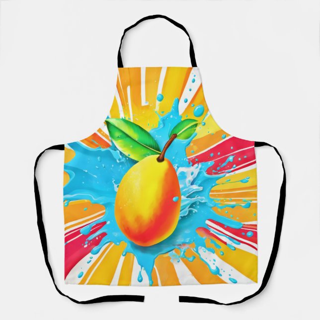 Mango Splash Delight Apron (Front)