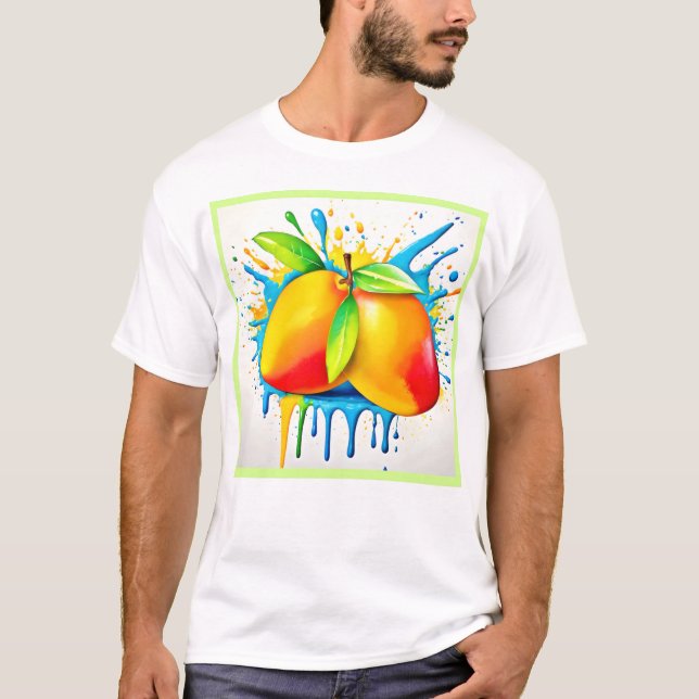 Mango Splash of Colour T-Shirt (Front)