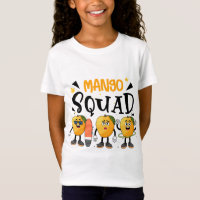Mango Squad Summer Funny Mango Fruit Lovers