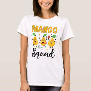 Mango Squad Summer Funny Mango Fruit Lovers Women  T-Shirt