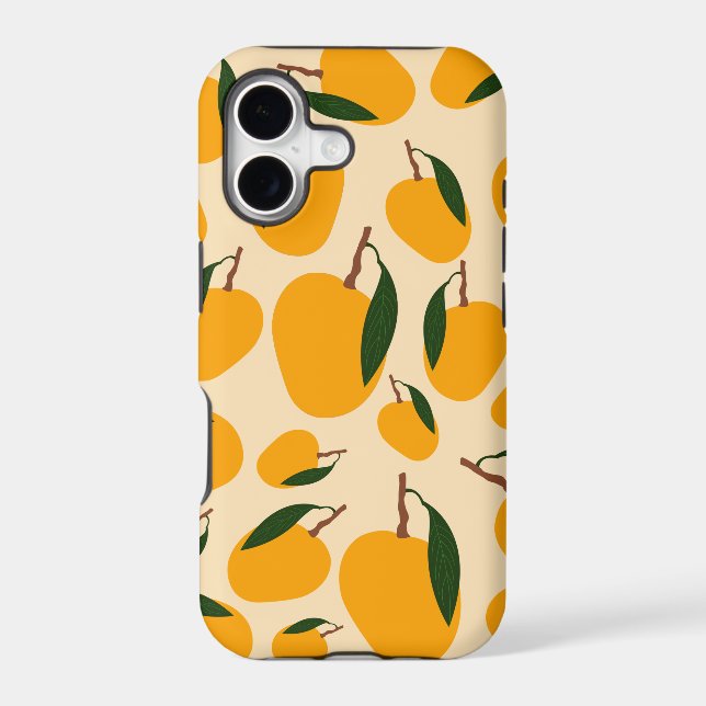 Mango Summer Fruit Pattern (Back)