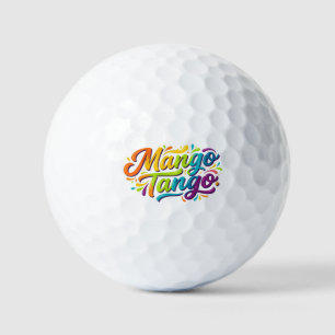 Mango Tango Tropical Vibes T-Shirt Golf Balls