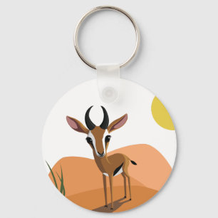 Mango the Gazelle Key Ring