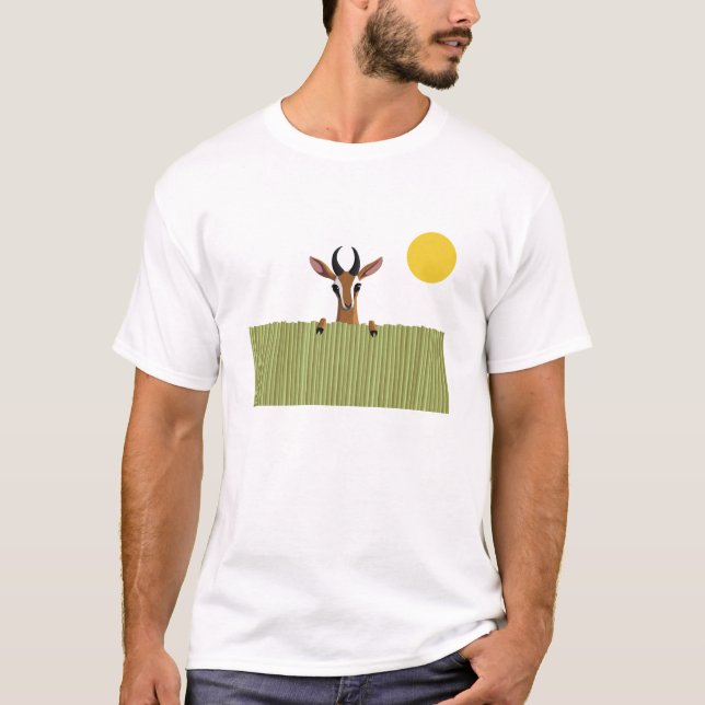 Mango the Gazelle Peek-a-boo T-Shirt (Front)