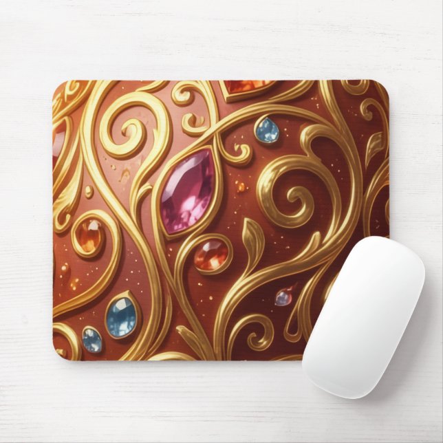Mango - Tropical Fruit Full of Flavor Mouse Mat (With Mouse)