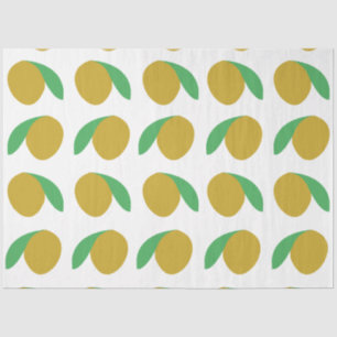 Mango Tropical Fruit Summer Party Tissue Paper