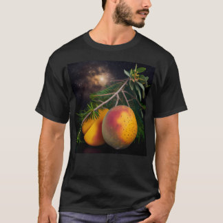 Mangoes Pine And A Sparkle Digital Painting T-Shirt