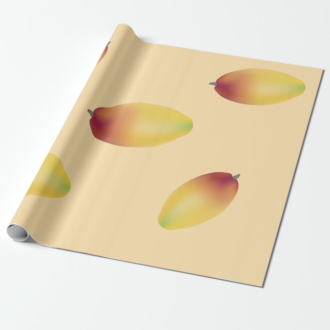 Mangoes Wrapping Paper (Unrolled)