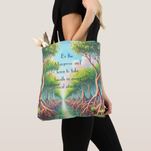 Mangrove & Quote Tote Bag