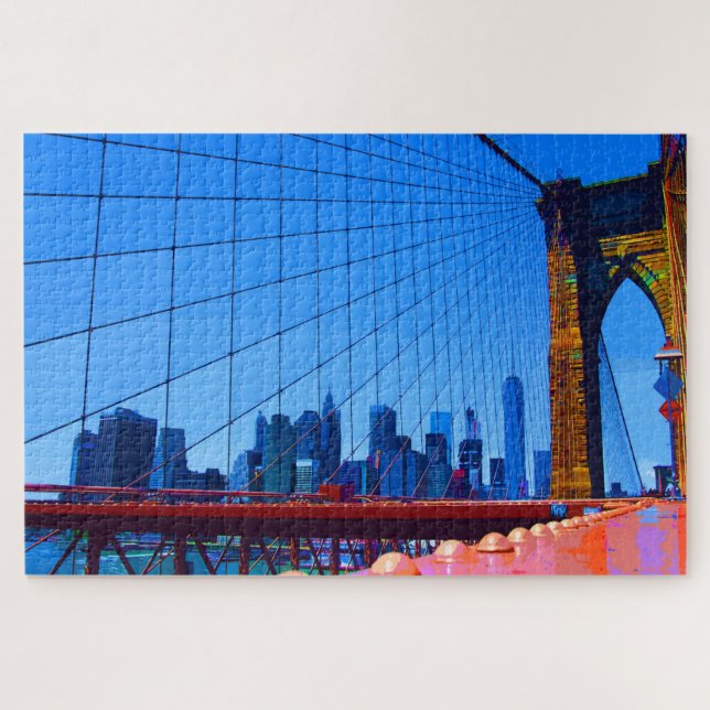 Manhattan 3000 jigsaw puzzle (Horizontal)