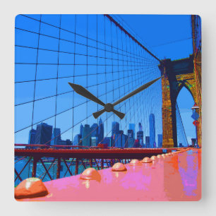 Manhattan 3000 square wall clock